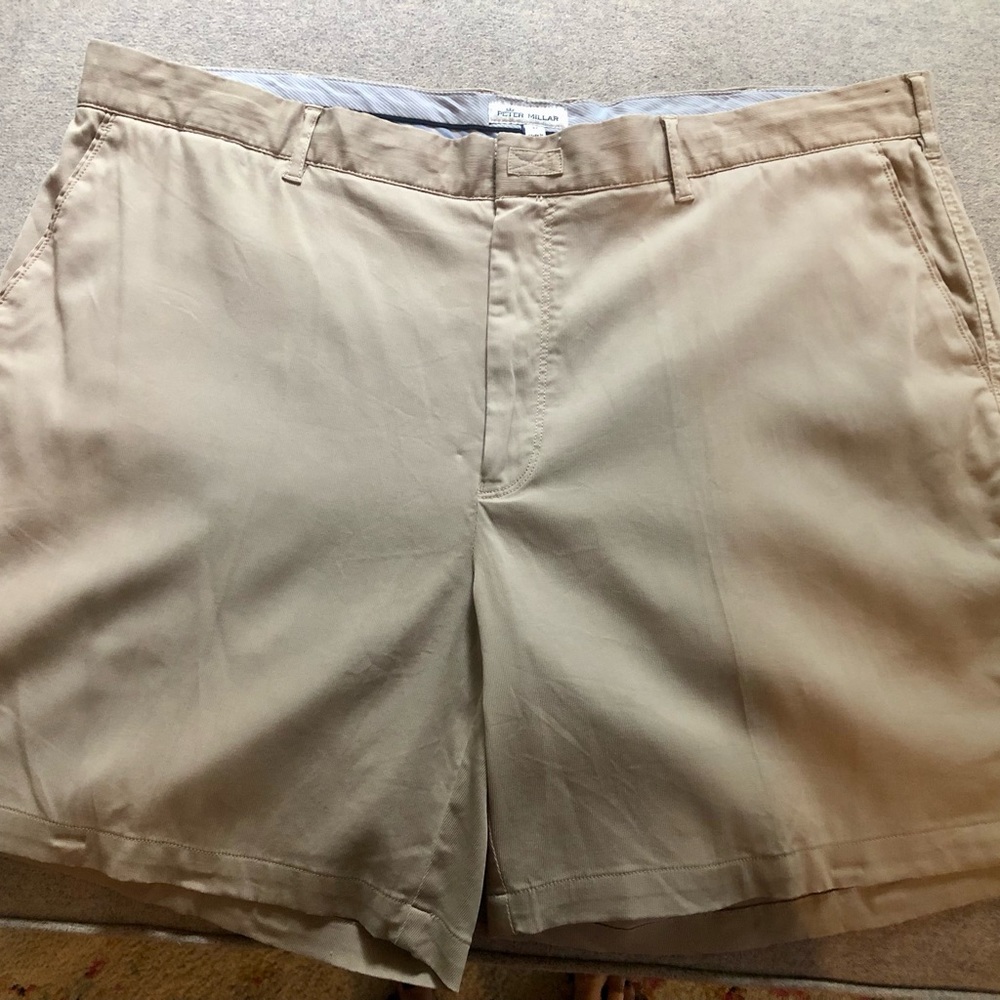 Peter Millar Khaki Men’s Shorts Size 42